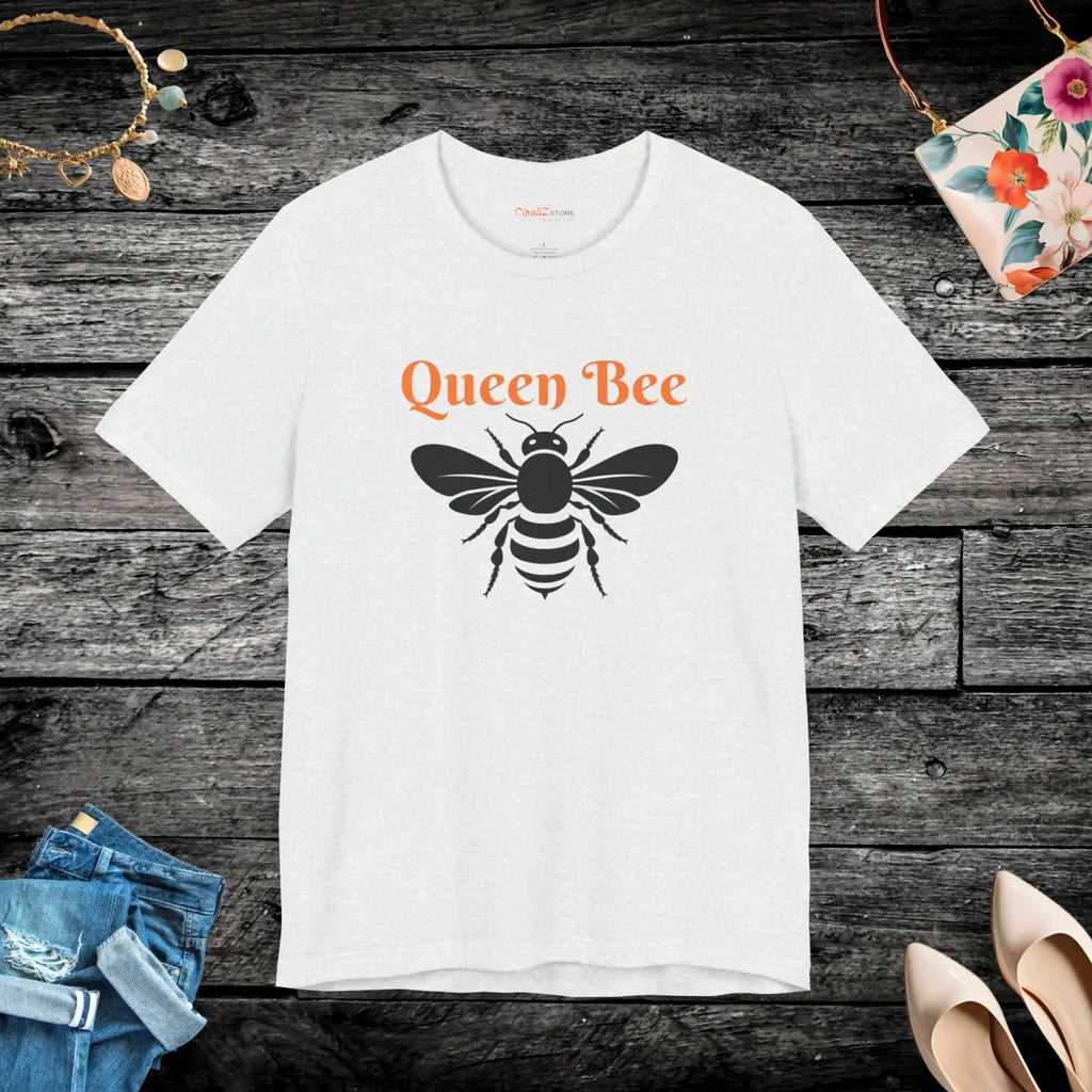 Queen Bee Short Sleeve Tee - Unisex Jersey Style - DipaliZ