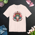 Hearts Unisex Jersey Tee - Striking Heart Queen Design - DipaliZ