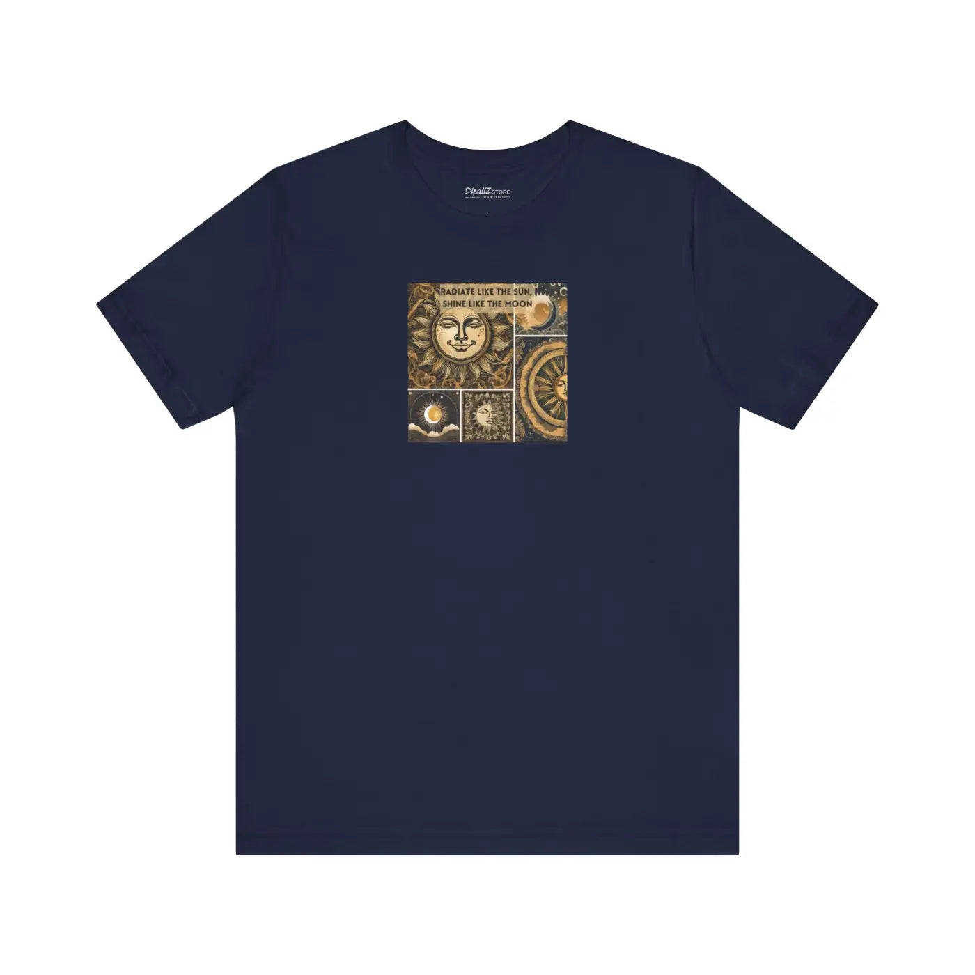 Unisex Jersey Short Sleeve Tee - Soft Cotton Celestial - DipaliZ