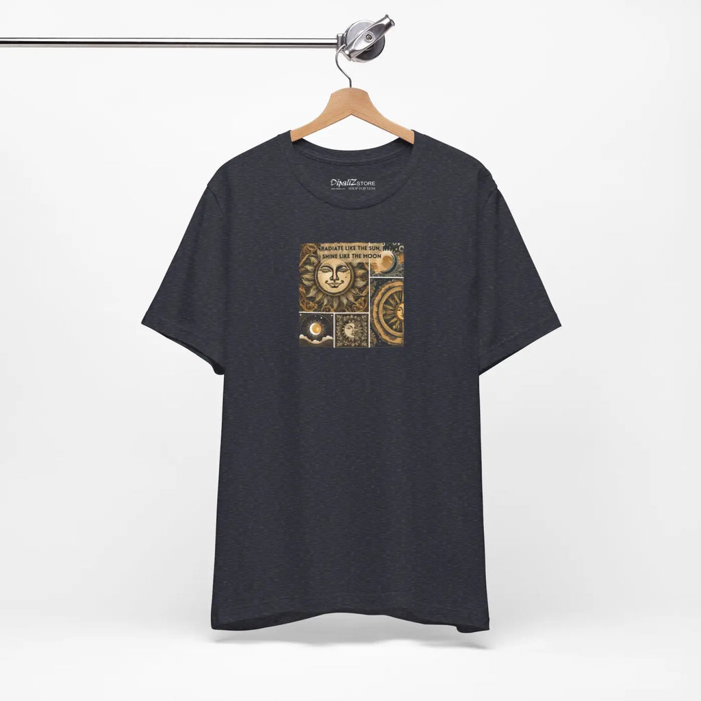 Unisex Jersey Short Sleeve Tee - Soft Cotton Celestial - DipaliZ