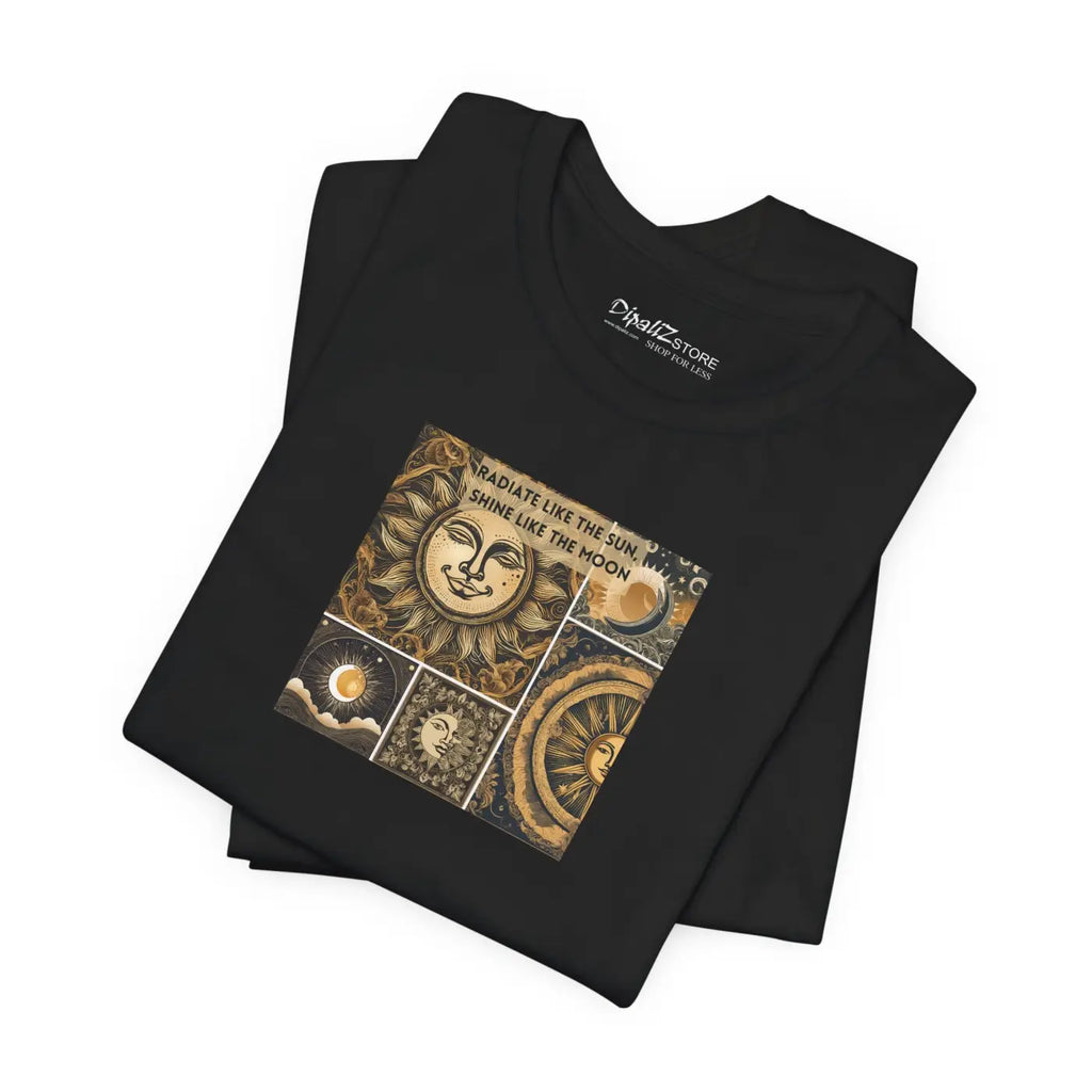 Unisex Jersey Short Sleeve Tee - Soft Cotton Celestial - DipaliZ