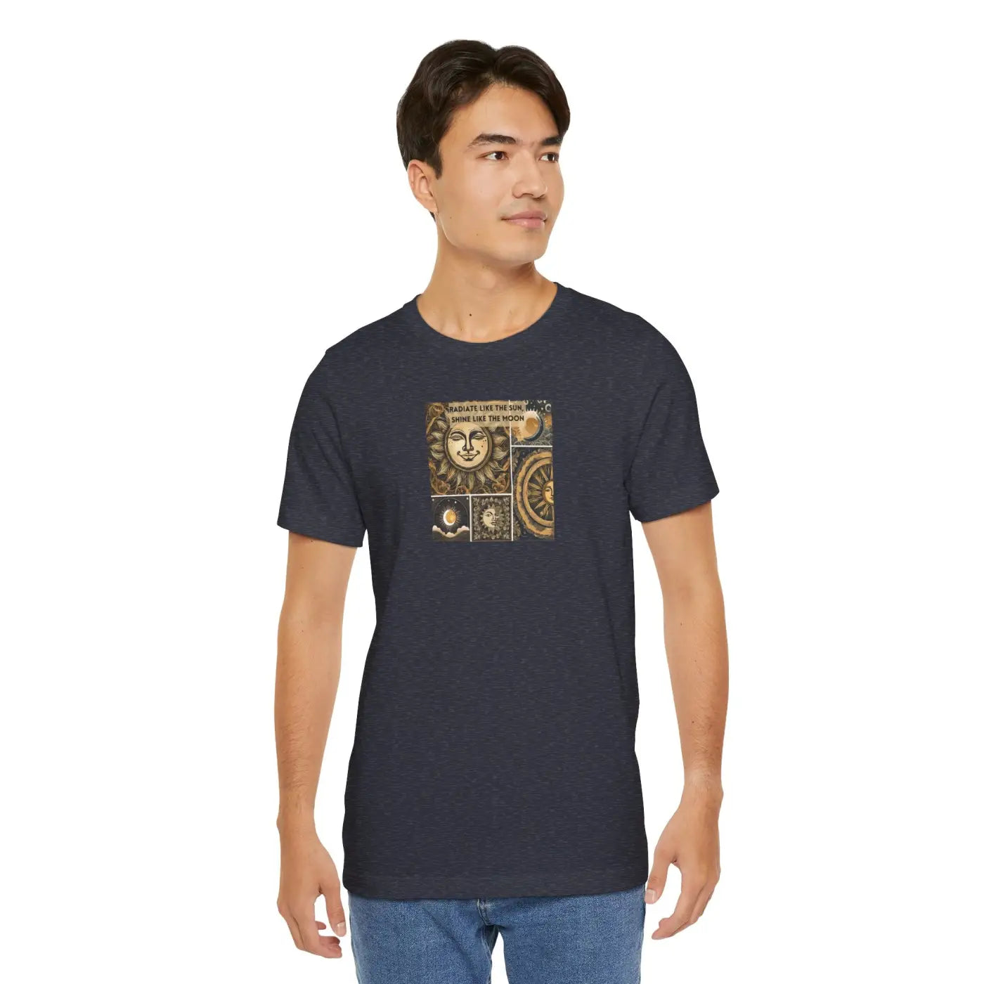 Unisex Jersey Short Sleeve Tee - Soft Cotton Celestial - DipaliZ