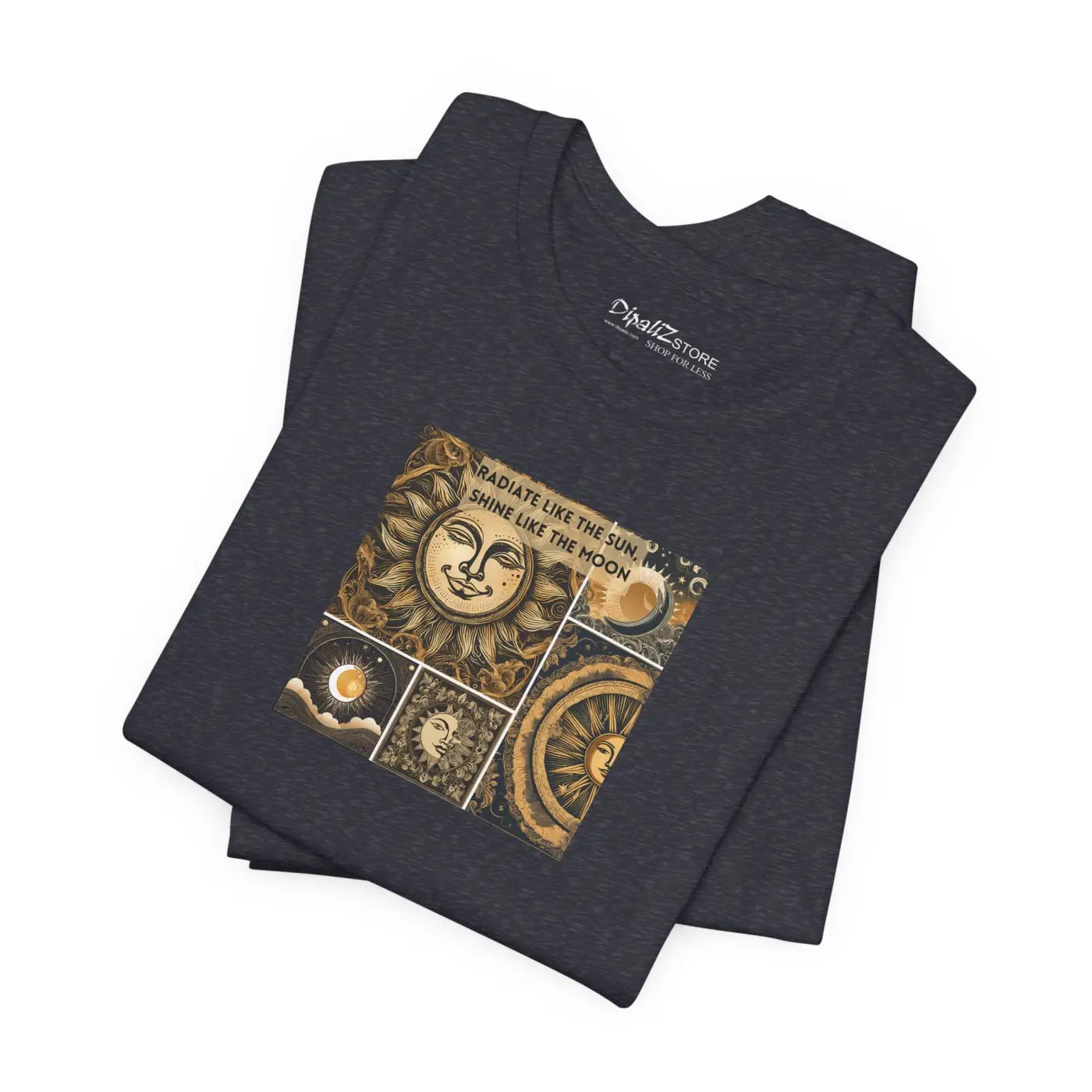 Unisex Jersey Short Sleeve Tee - Soft Cotton Celestial - DipaliZ