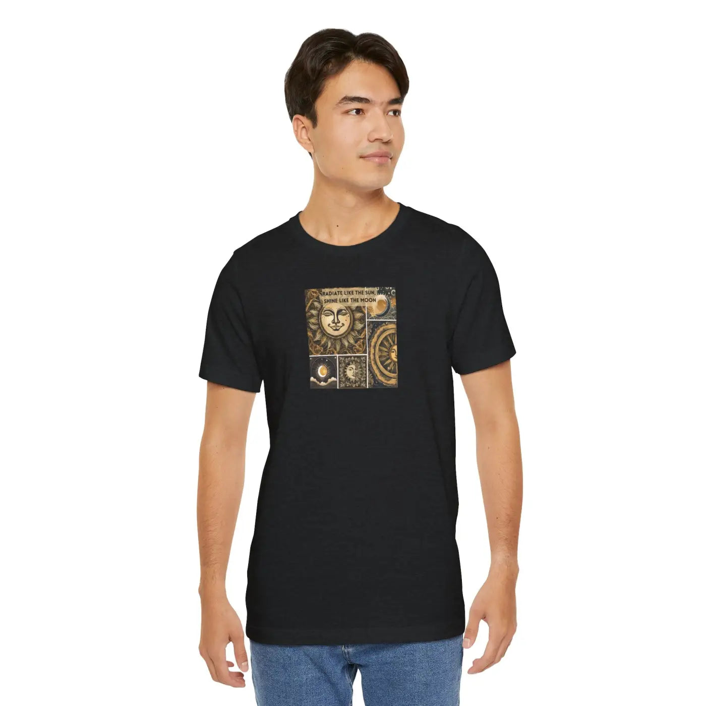 Unisex Jersey Short Sleeve Tee - Soft Cotton Celestial - DipaliZ