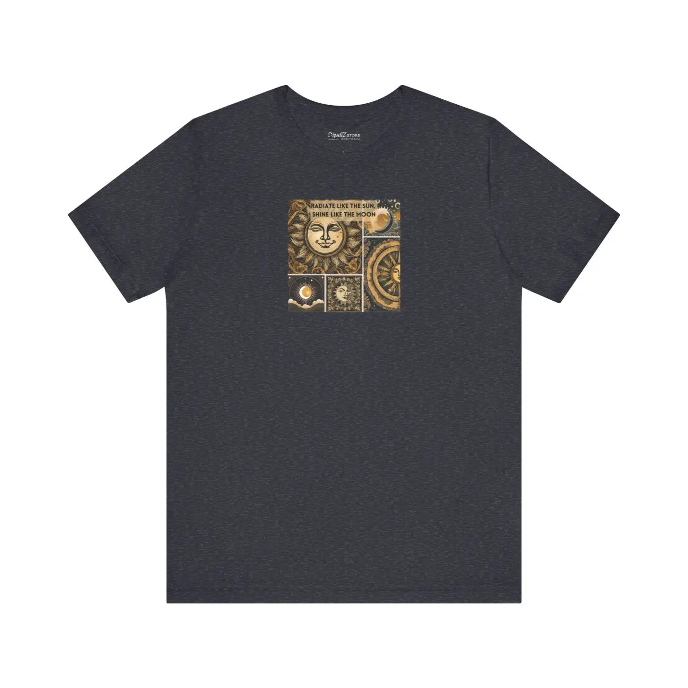 Unisex Jersey Short Sleeve Tee - Soft Cotton Celestial - DipaliZ