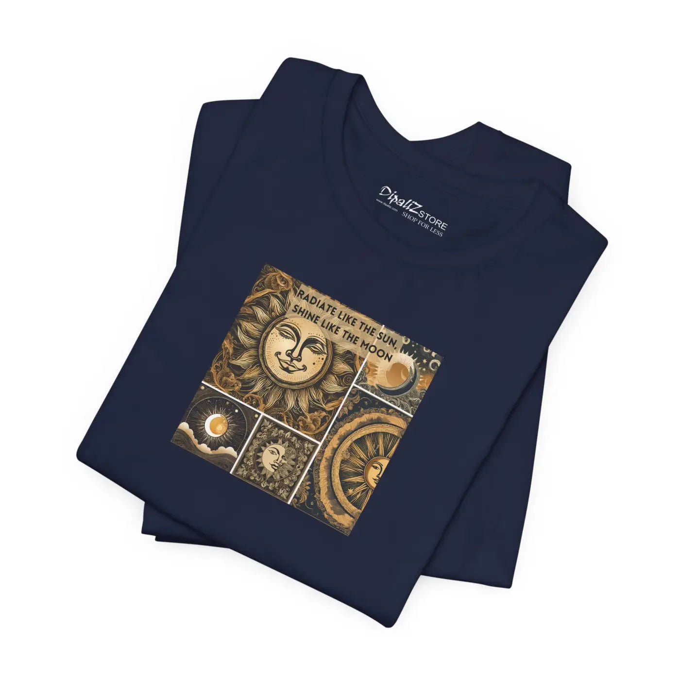 Unisex Jersey Short Sleeve Tee - Soft Cotton Celestial - DipaliZ