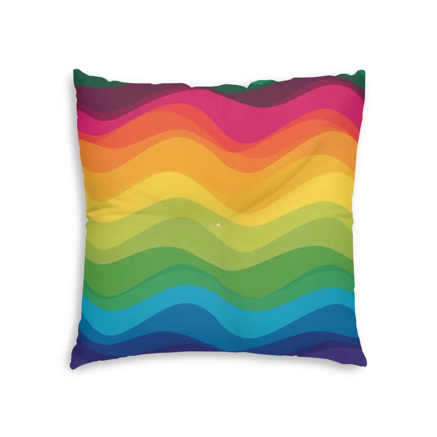 Wave Floor Pillow - Rainbow Comfort Vibe Design - DipaliZ