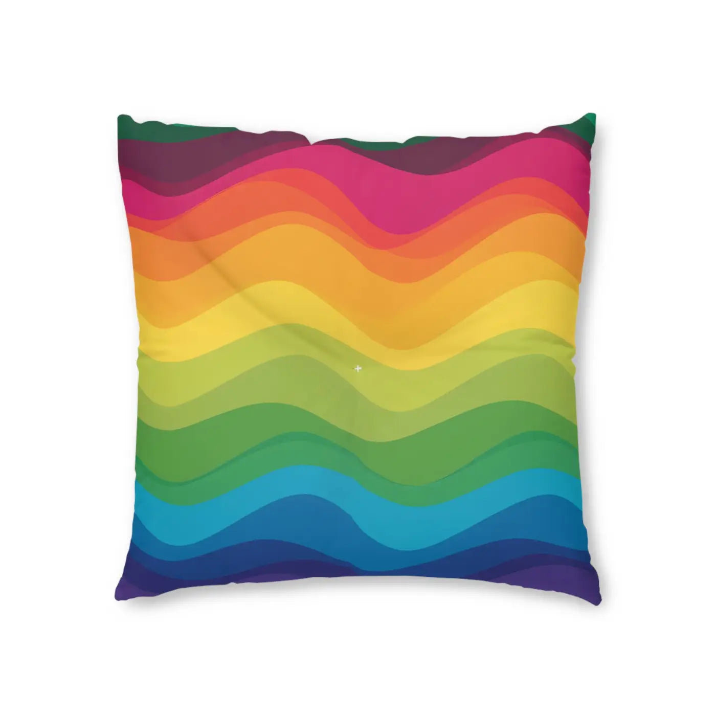 Wave Floor Pillow - Rainbow Comfort Vibe Design - DipaliZ