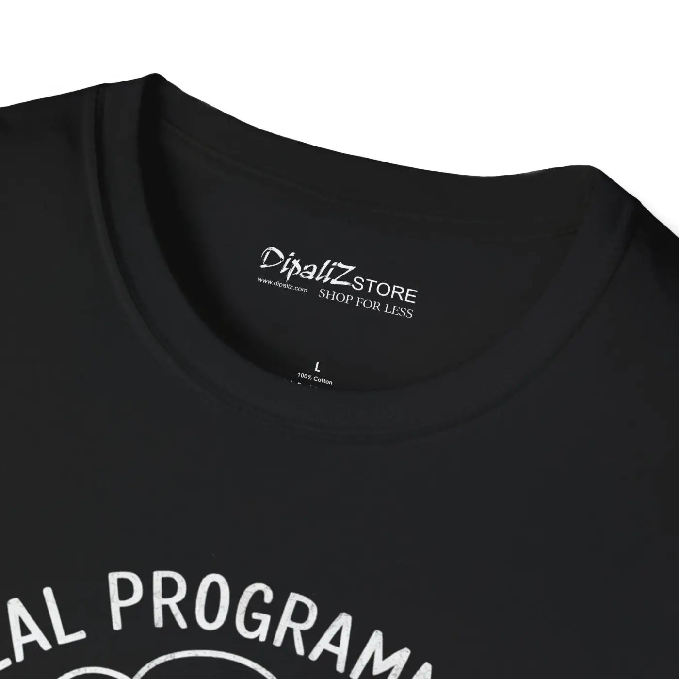 Real Programmers Code Tee - Ribbed Collar Comfort - DipaliZ