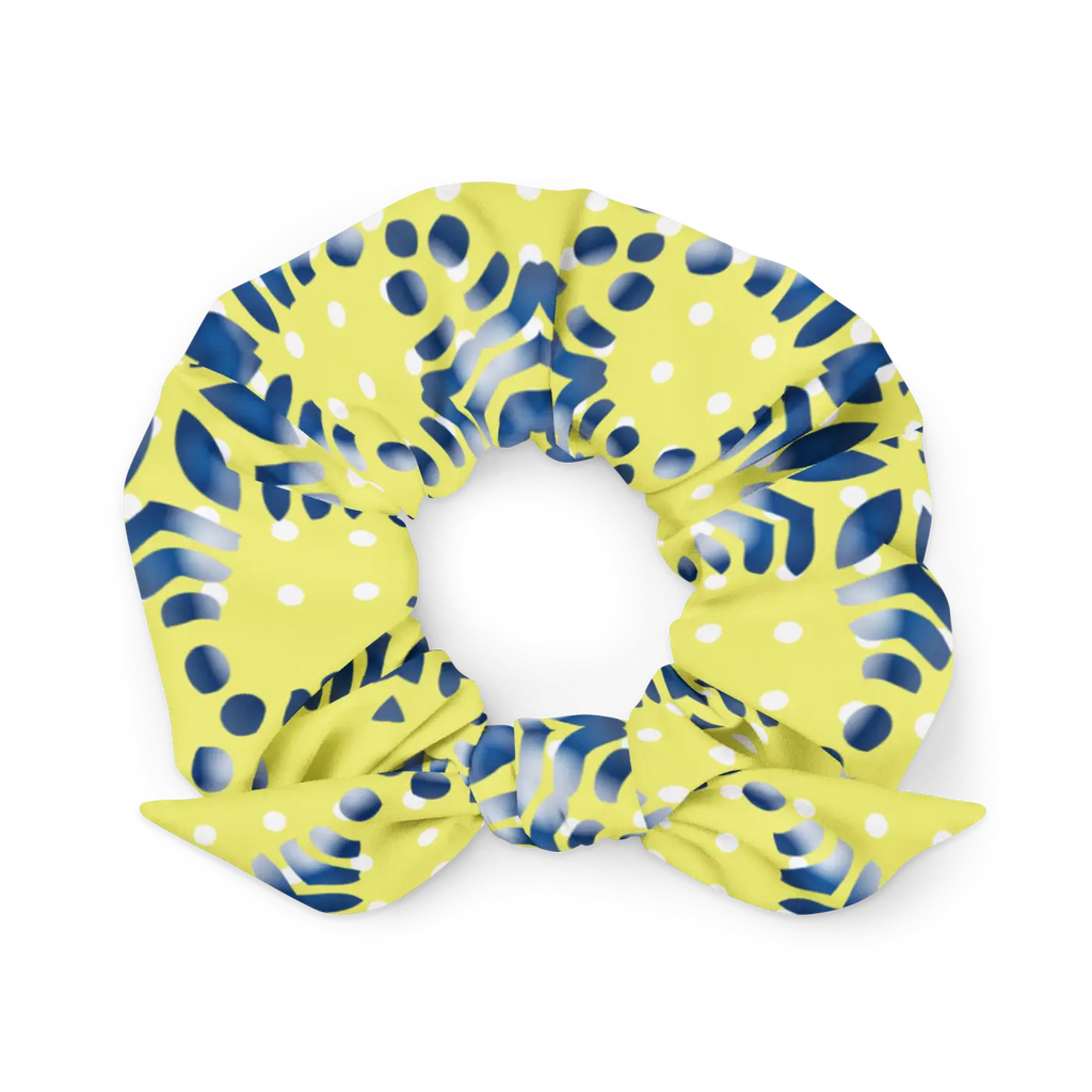 Recycled Scrunchie - Eco Friendly Ponytail Holder - DipaliZ