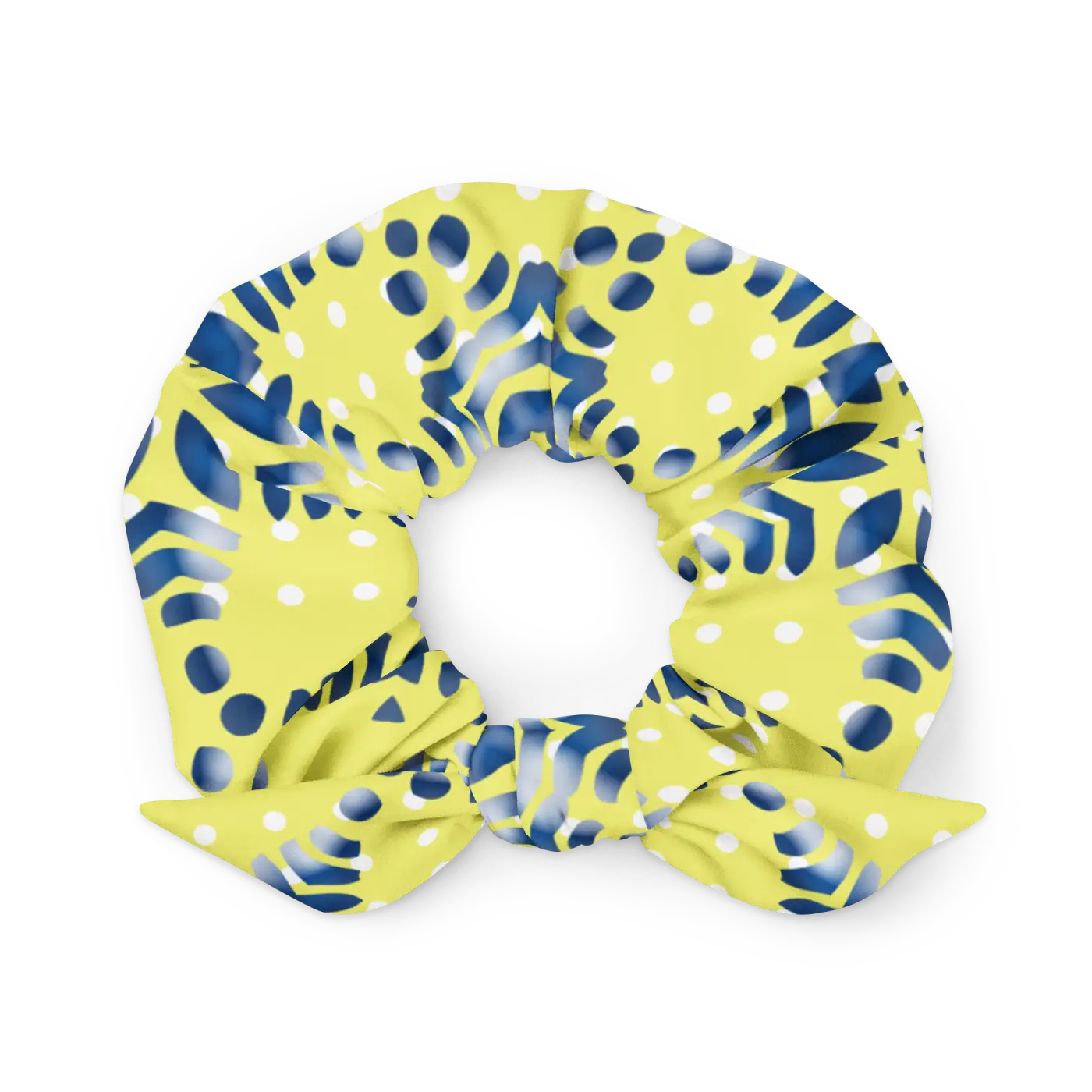 Recycled Scrunchie - Eco Friendly Ponytail Holder - DipaliZ