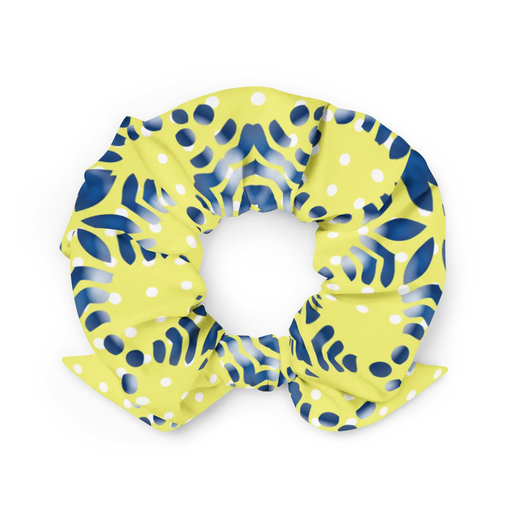 Recycled Scrunchie - Eco Friendly Ponytail Holder - DipaliZ