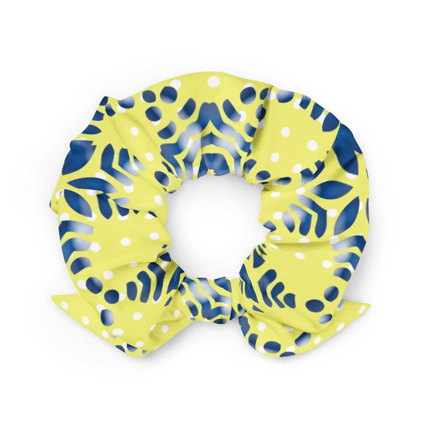 Recycled Scrunchie - Eco Friendly Ponytail Holder - DipaliZ