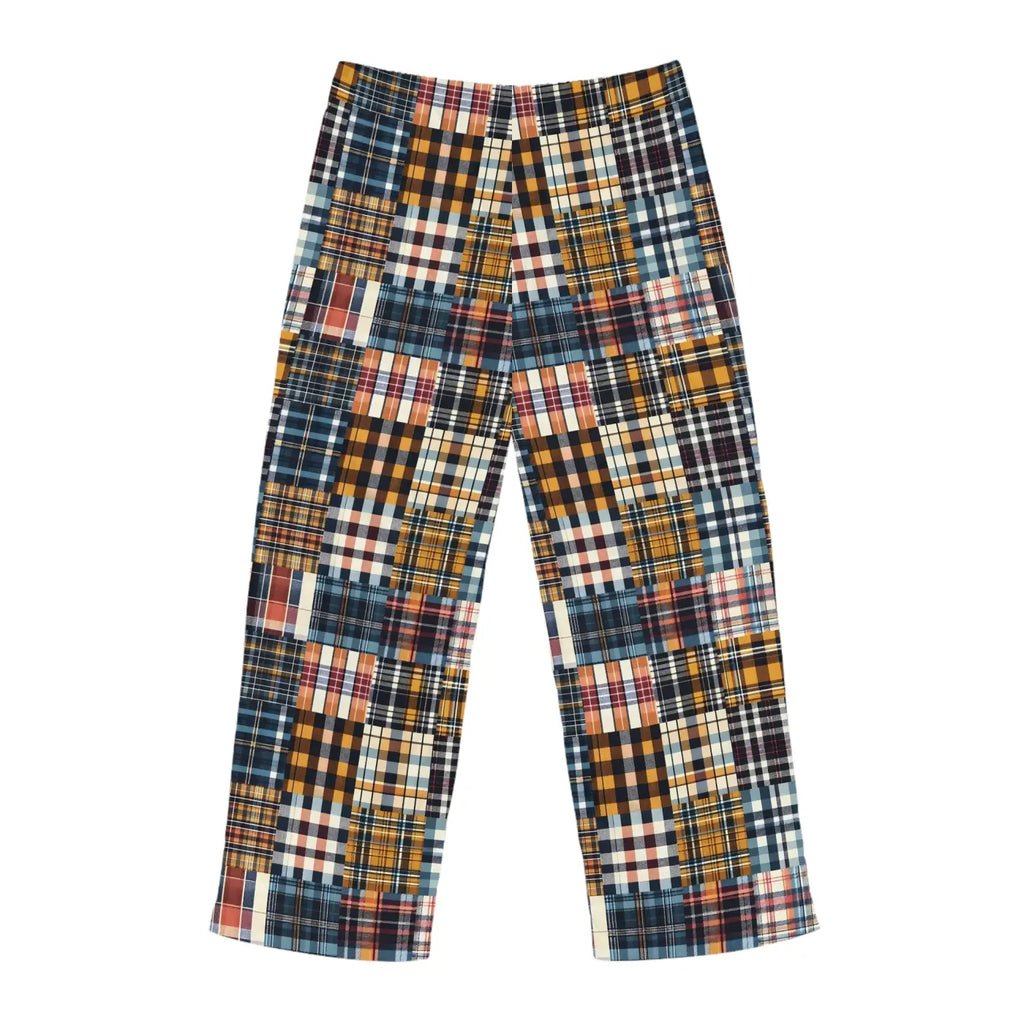 Vibrant Yellow Plaid Pajama Pants - Cozy Loungewear - DipaliZ