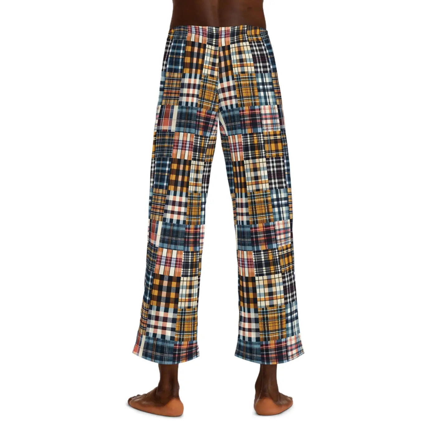 Vibrant Yellow Plaid Pajama Pants - Cozy Loungewear - DipaliZ