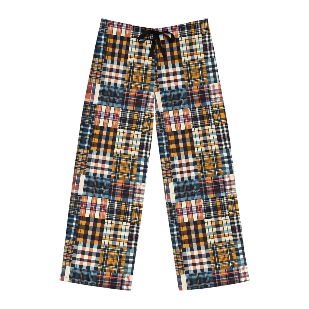 Vibrant Yellow Plaid Pajama Pants - Cozy Loungewear - DipaliZ