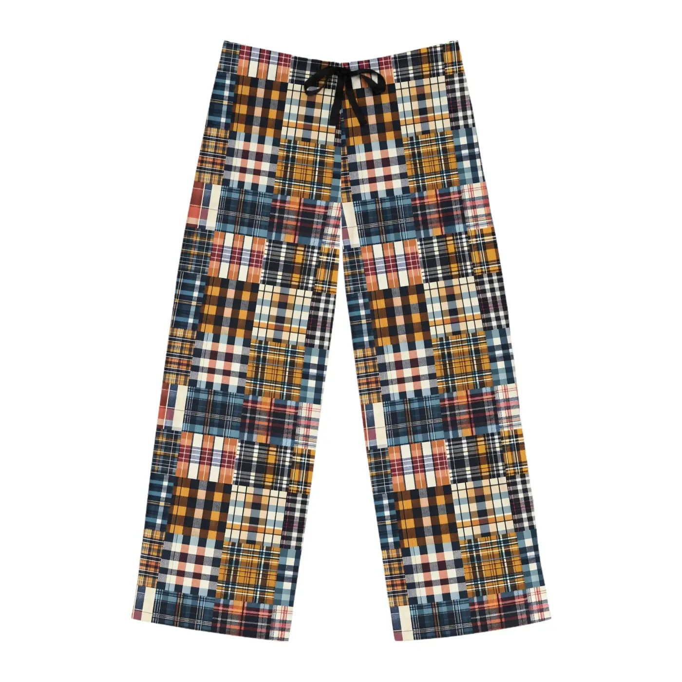 Vibrant Yellow Plaid Pajama Pants - Cozy Loungewear - DipaliZ