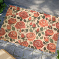 Tufted Coir Coconut Door Mat - Classic Welcoming Design - DipaliZ