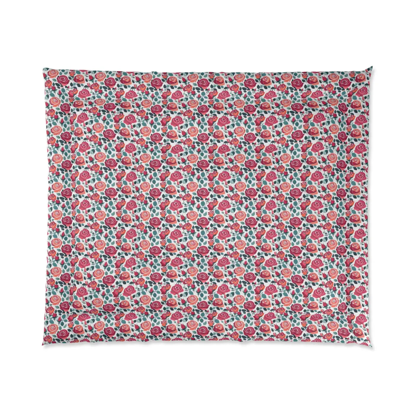 Cozy Red Rose Sleep Sanctuary Blanket - Plush Warmth - DipaliZ