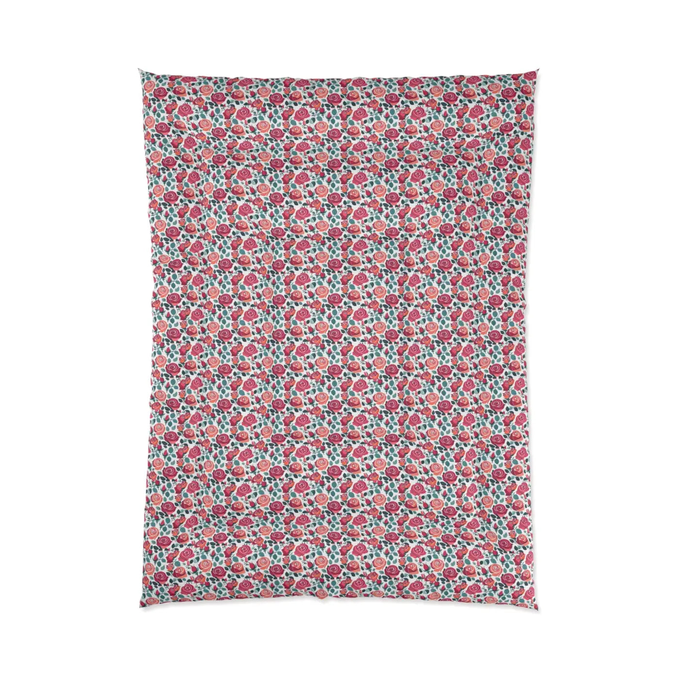 Cozy Red Rose Sleep Sanctuary Blanket - Plush Warmth - DipaliZ