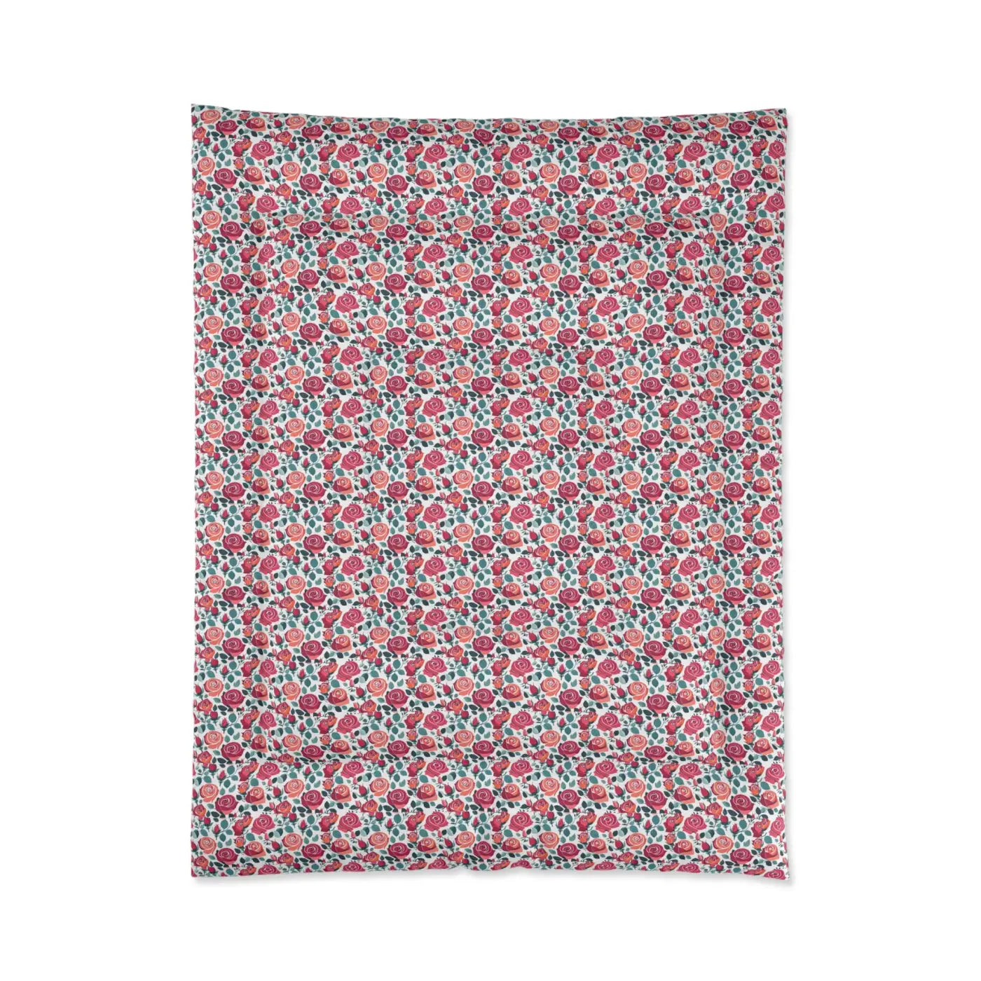 Cozy Red Rose Sleep Sanctuary Blanket - Plush Warmth - DipaliZ