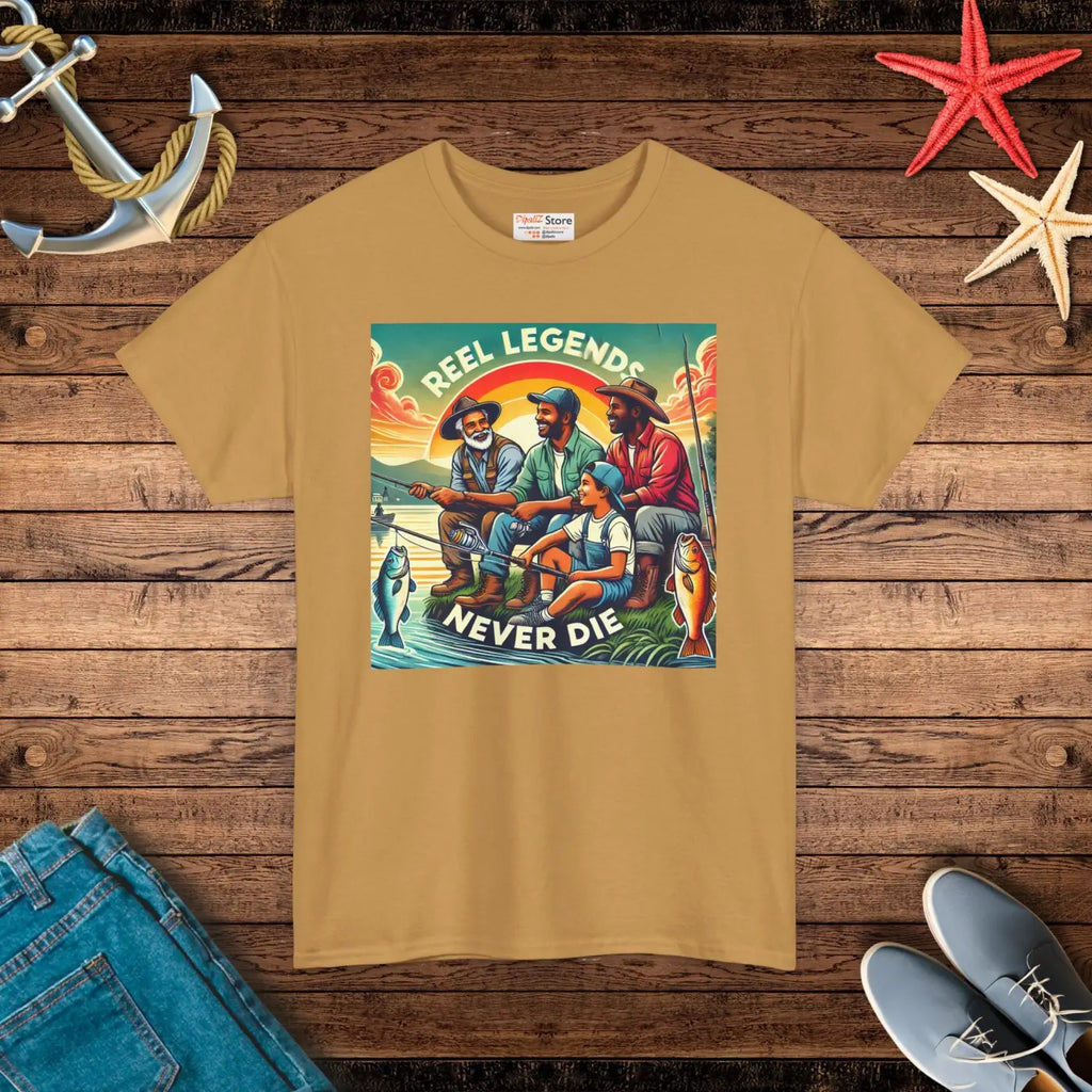 Fishing Legends Heavy Cotton Tee - Unisex Apparel - DipaliZ