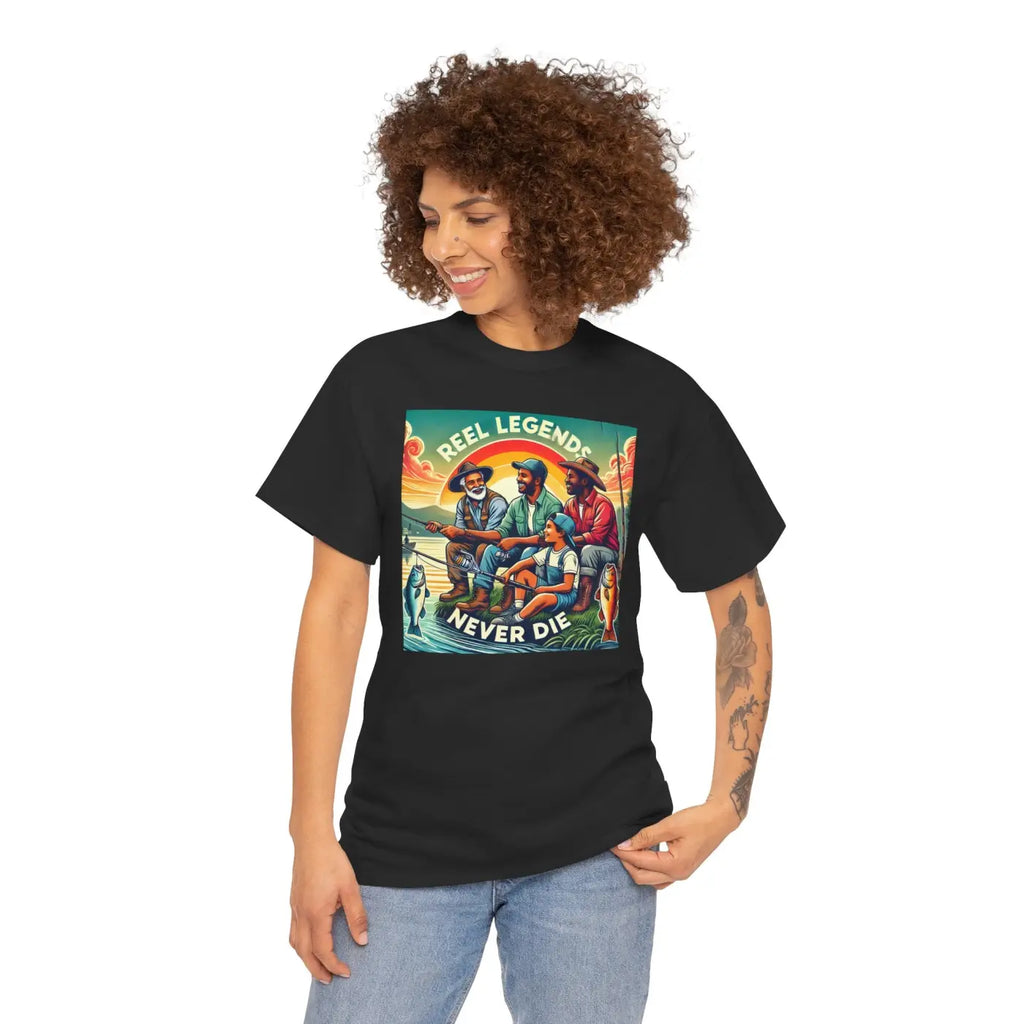 Fishing Legends Heavy Cotton Tee - Unisex Apparel - DipaliZ
