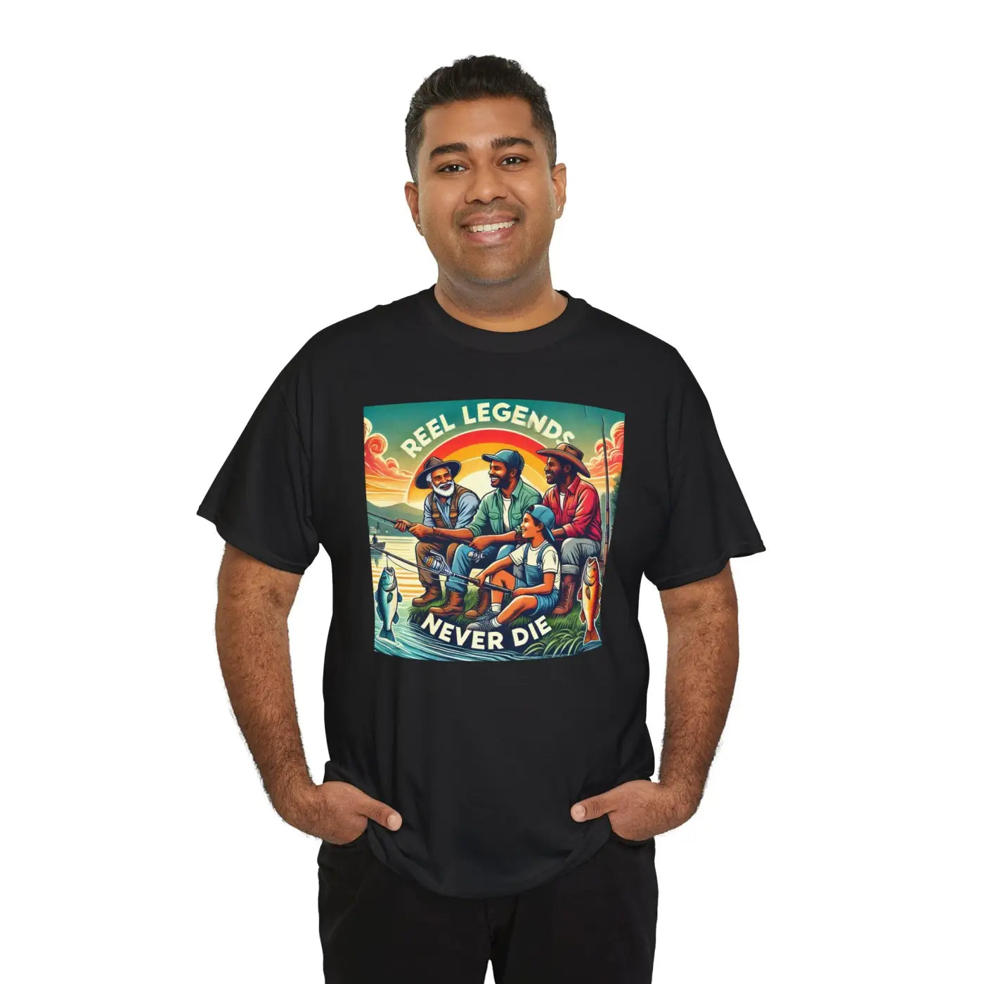 Fishing Legends Heavy Cotton Tee - Unisex Apparel - DipaliZ