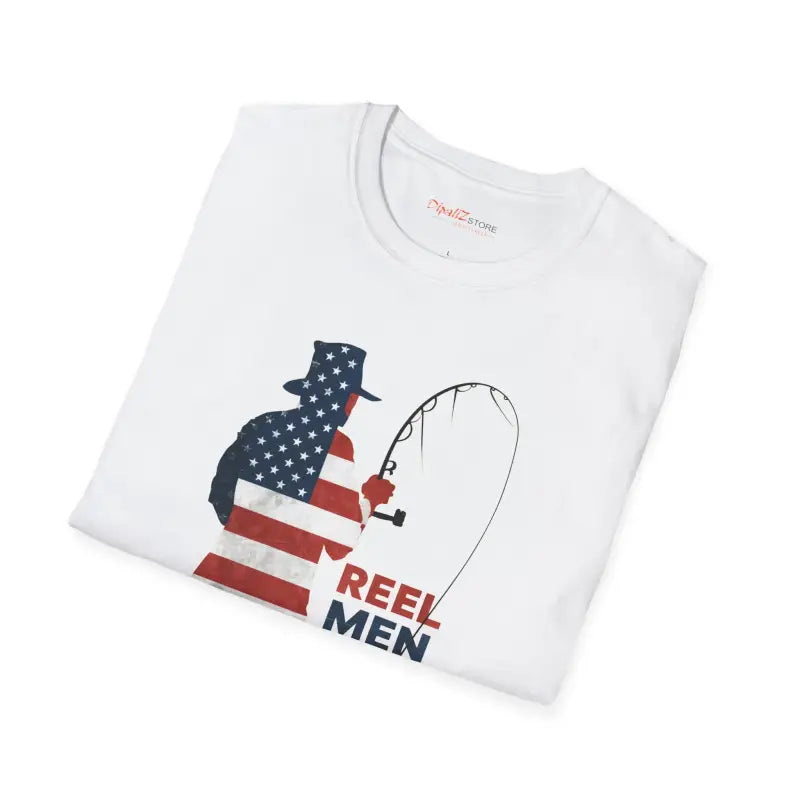 Fishing Patriots July Tee - Soft Patriotic Comfort - DipaliZ