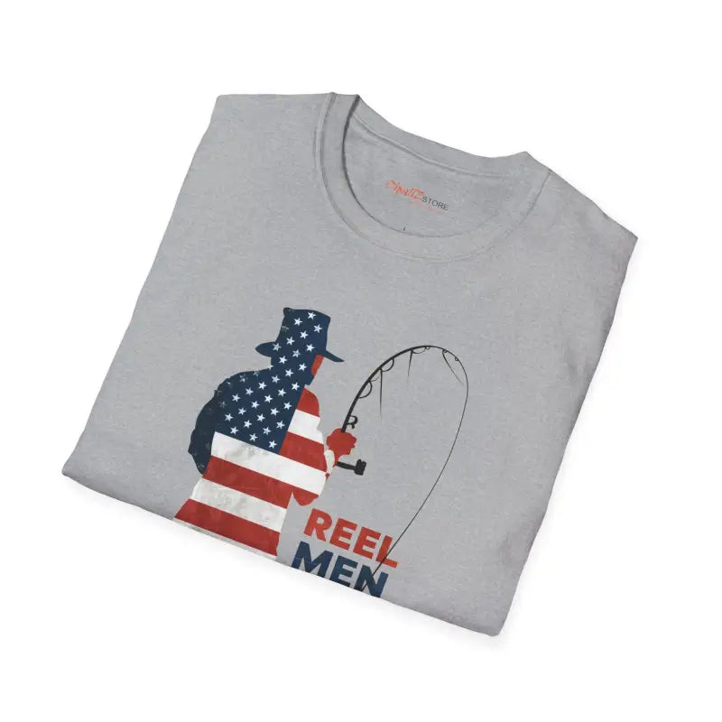 Fishing Patriots July Tee - Soft Patriotic Comfort - DipaliZ