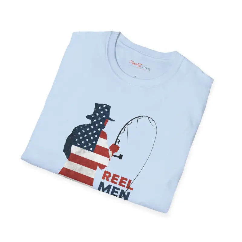 Fishing Patriots July Tee - Soft Patriotic Comfort - DipaliZ