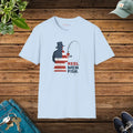 Fishing Patriots July Tee - Soft Patriotic Comfort - DipaliZ