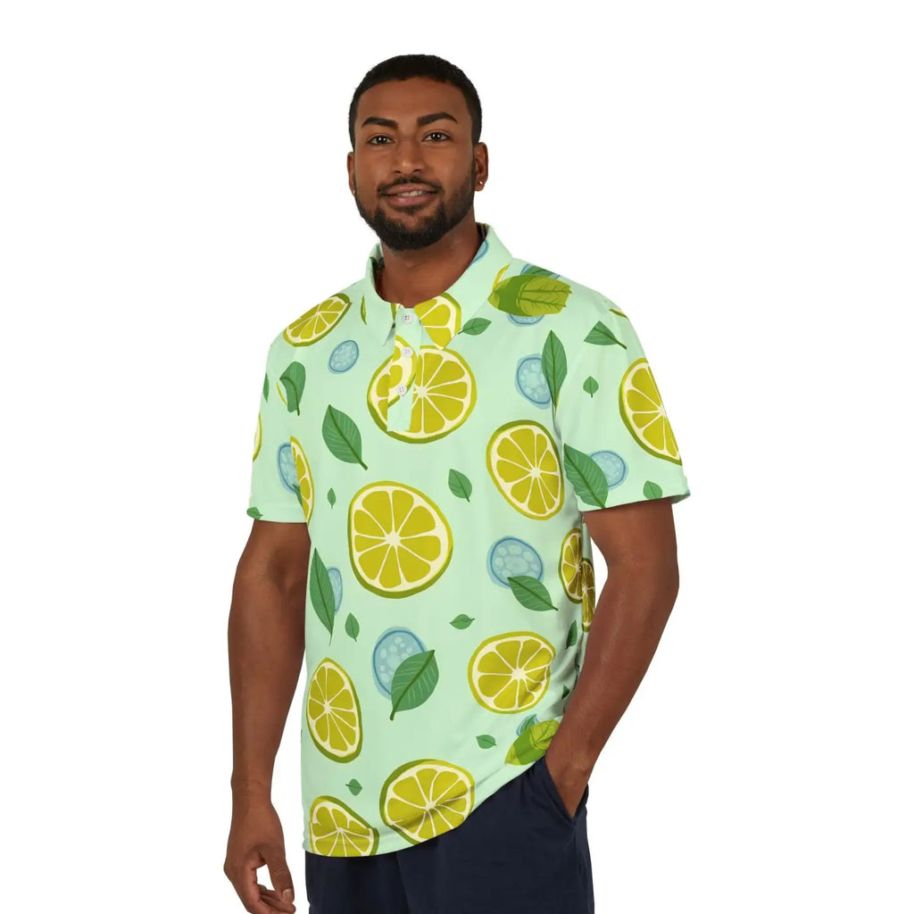 Bold Lemon Unisex Polo - Vibrant Summer Style - DipaliZ