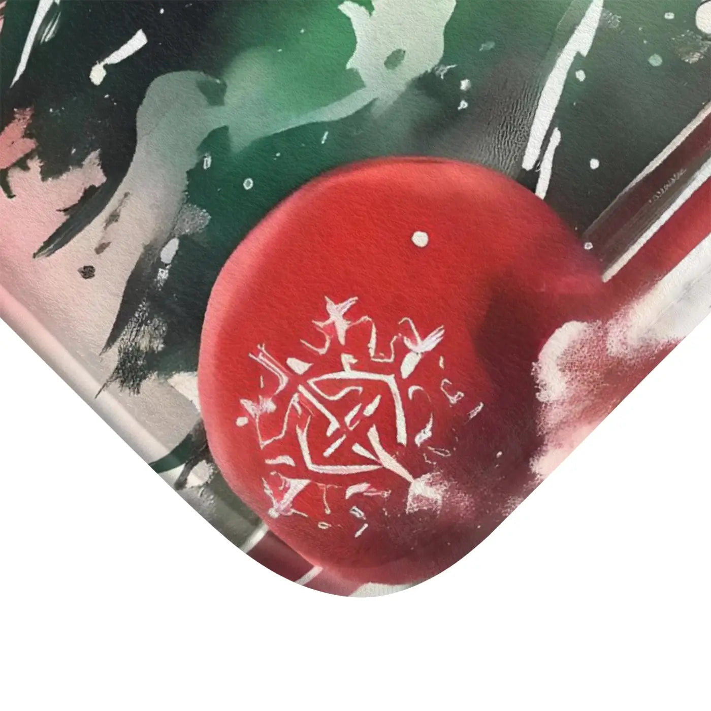 Festive Reindeer Bath Mat - Christmas Holiday Decor - DipaliZ