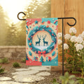 Reindeer Christmas Poplin-Canvas House Banner - Festive Decor - DipaliZ
