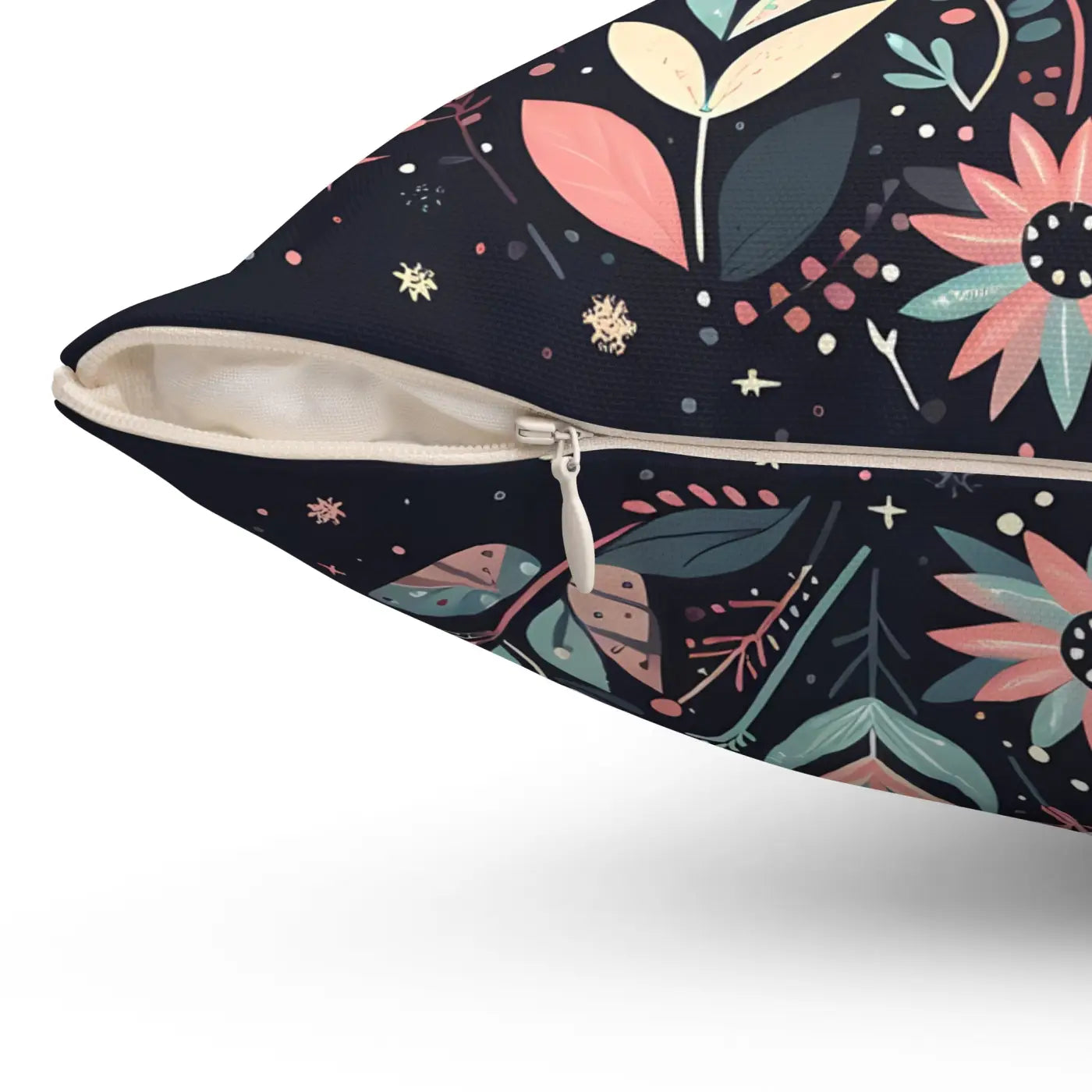 Polyester Square Pillows - Double-Sided Print Decor - DipaliZ