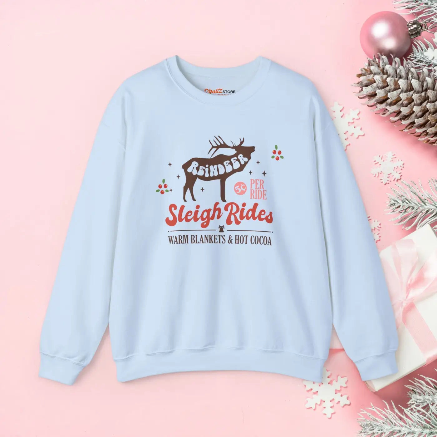 Cozy Unisex Heavy Sweatshirt - Perfect for Chilly Nights - DipaliZ