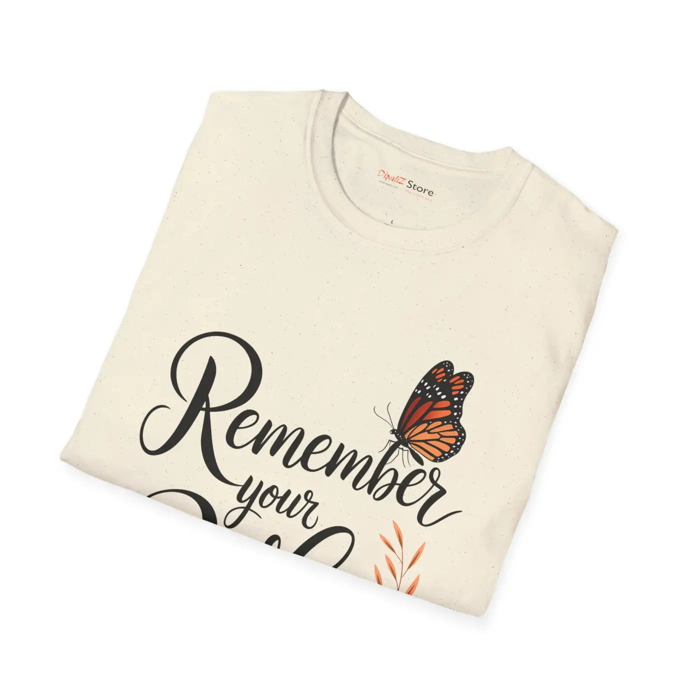 Stay Inspired Unisex Softstyle Tee - Twill Tape Shoulders - DipaliZ