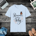 Stay Inspired Unisex Softstyle Tee - Twill Tape Shoulders - DipaliZ