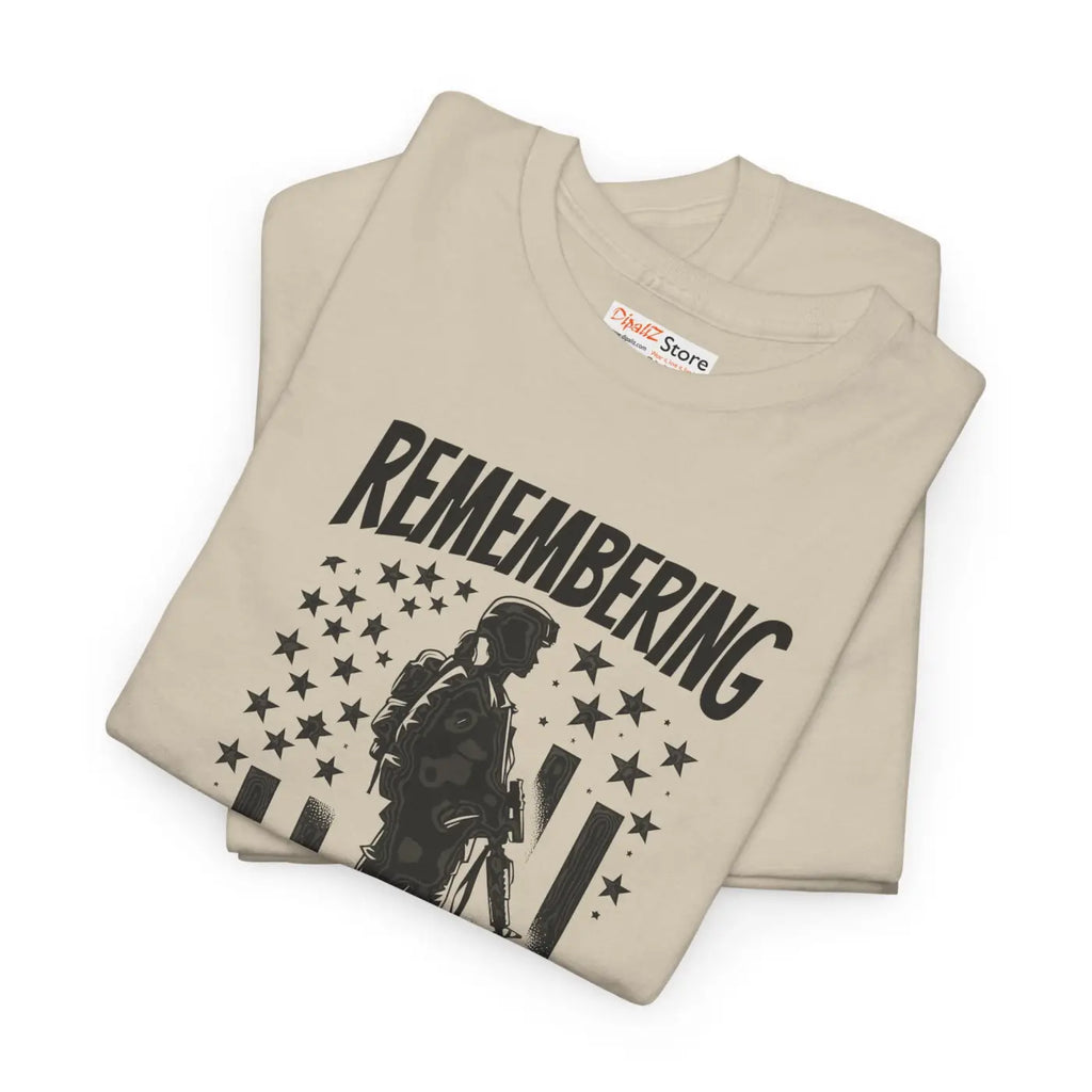 Honor American Heroes Durable Heavy Cotton Tee - DipaliZ