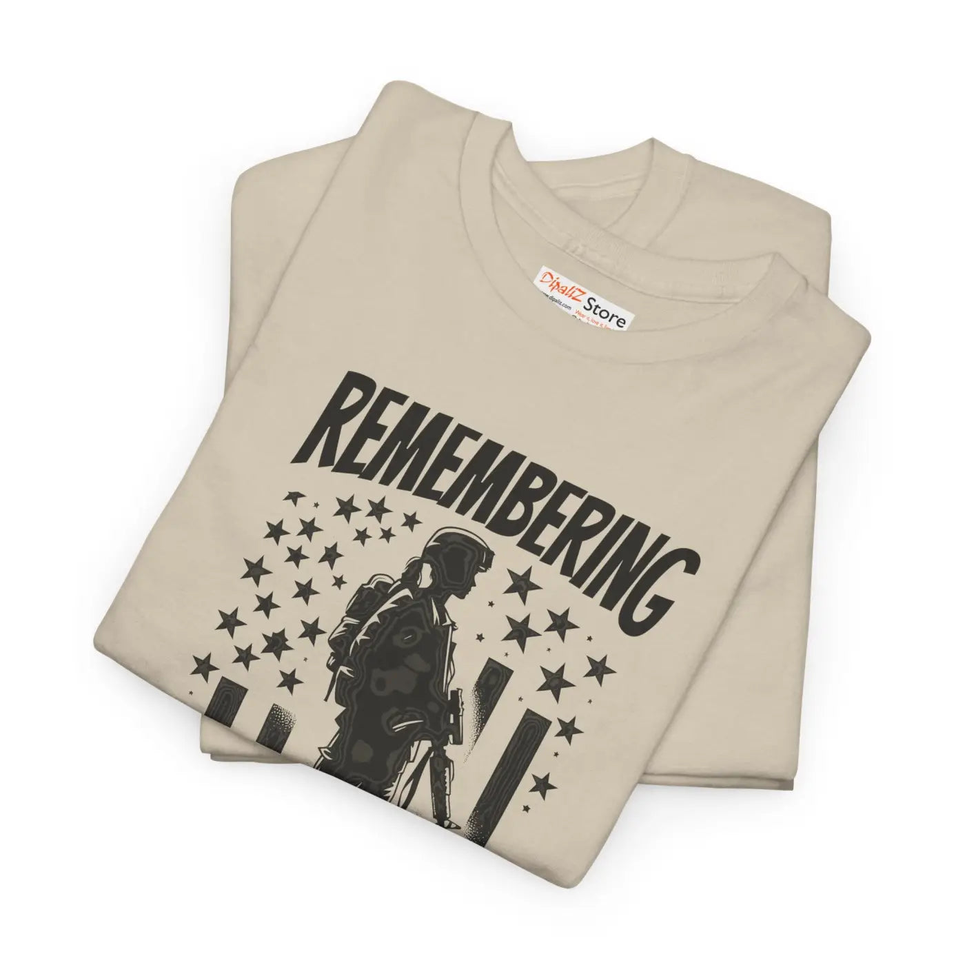 Honor American Heroes Durable Heavy Cotton Tee - DipaliZ