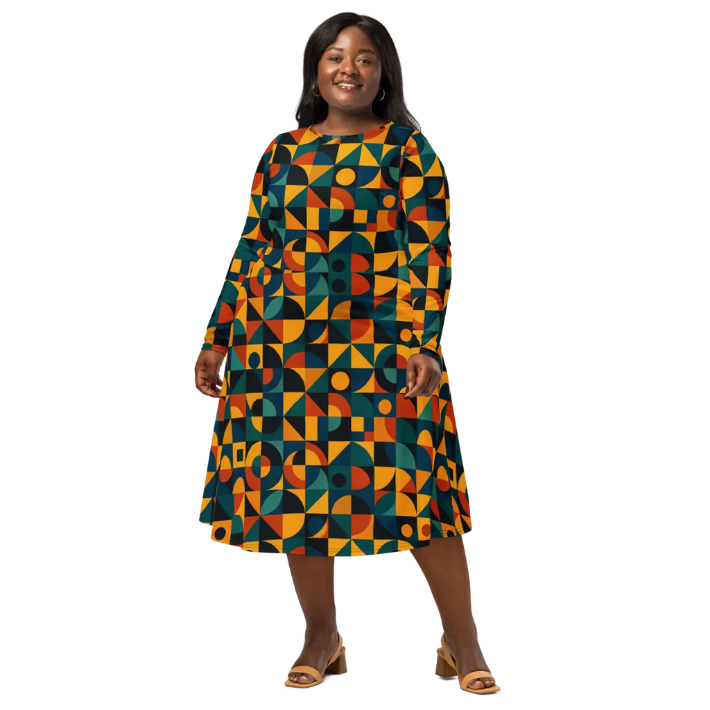 Sleeve Midi Dress - Ultra Soft Comfort - DipaliZ