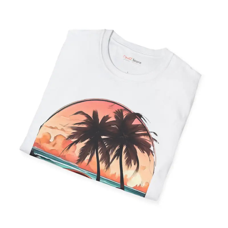 Retro Roadtrip Vibes Unisex Tee - Vintage Van Design - DipaliZ
