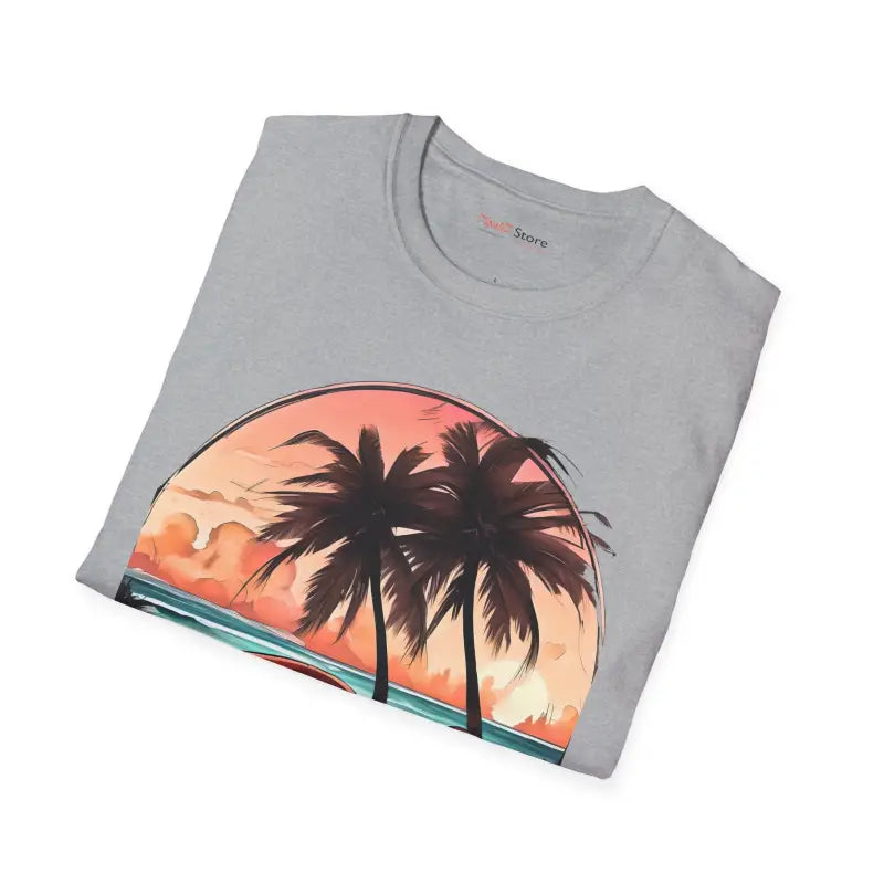 Retro Roadtrip Vibes Unisex Tee - Vintage Van Design - DipaliZ