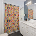 Rad Retro Style Shower Curtains - Vintage Vibes - DipaliZ