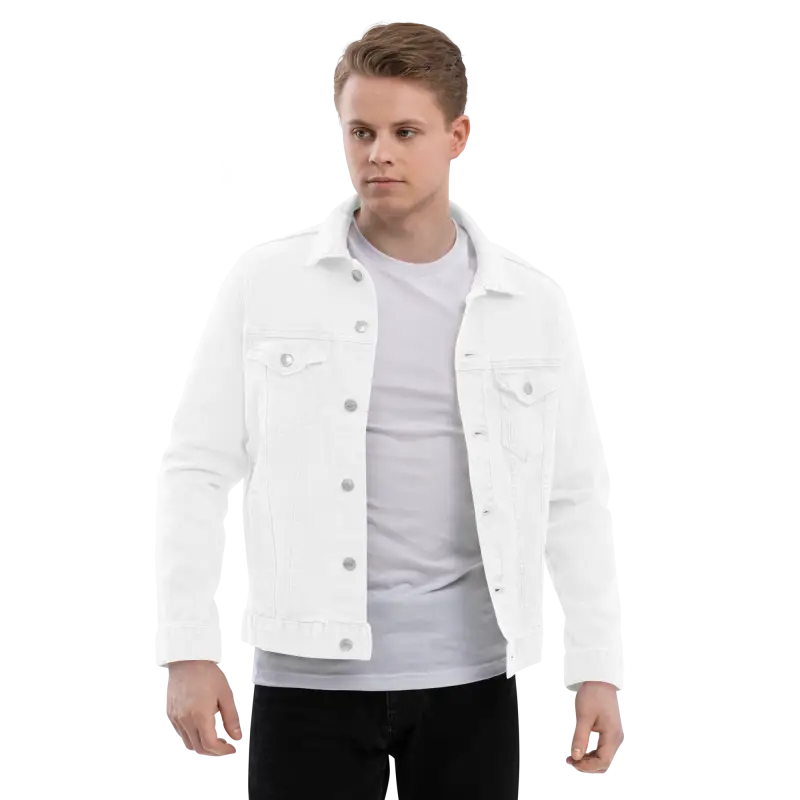 Unisex Denim Jacket - Comfort and Style - DipaliZ