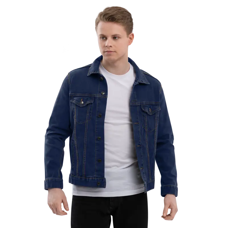Unisex Denim Jacket - Comfort and Style - DipaliZ