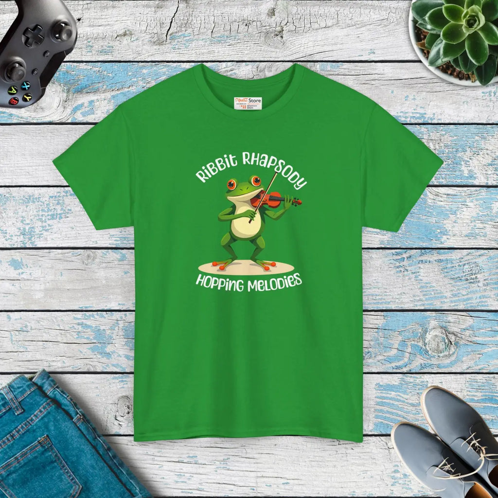 Ribbit Rhapsody Unisex Heavy Cotton Tee - Fashion Forward - DipaliZ