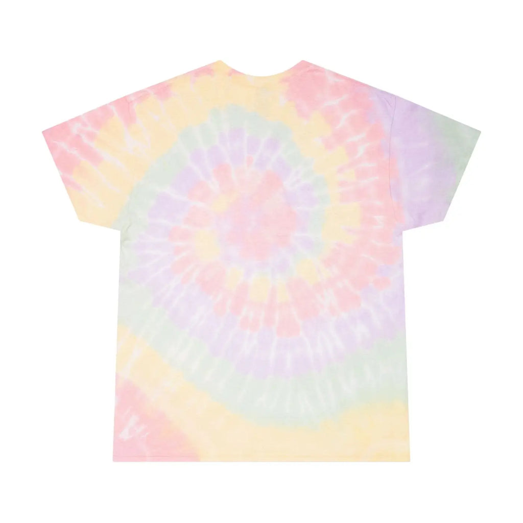 Vibrant Tie-Dye Tee - Spiral Print Scatter Joy - DipaliZ