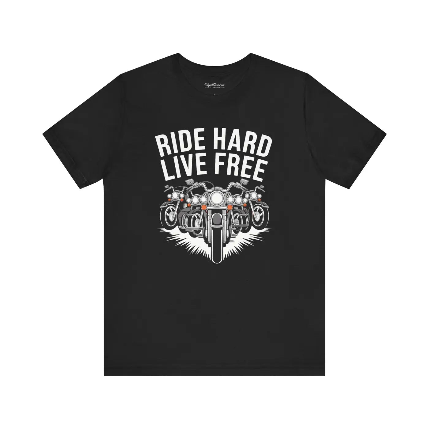 Unisex Jersey Short Sleeve Tee - Ride Hard Live Free - DipaliZ